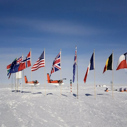 Beautiful Antarctica South-Pole