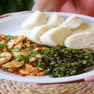Savory Ugali with Cheese and Herbs