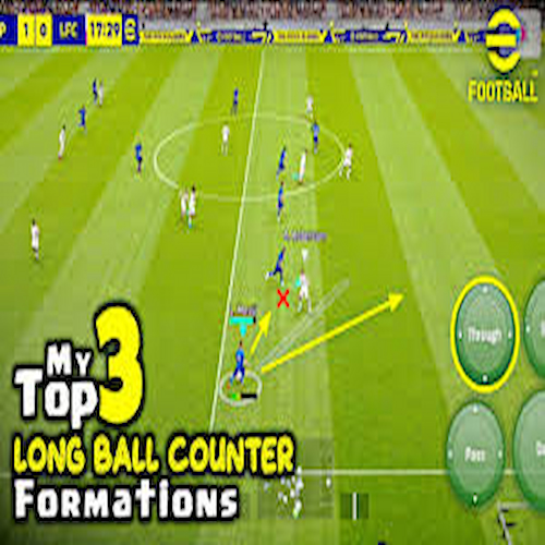 Best Formation for Long Ball Counter in eFootball Mobile