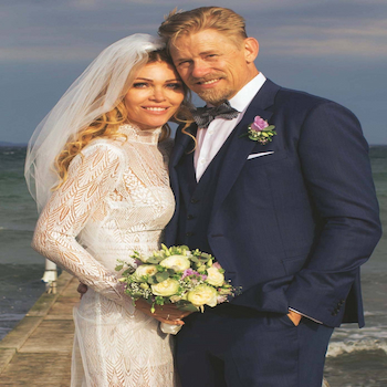 Peter Schemiechel on his wedding day