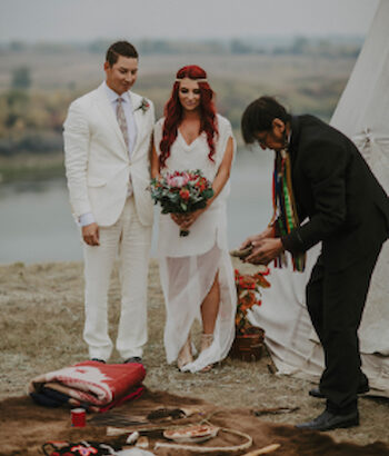 Traditional Ojibwe marriage, known as Wiidigendiwin
