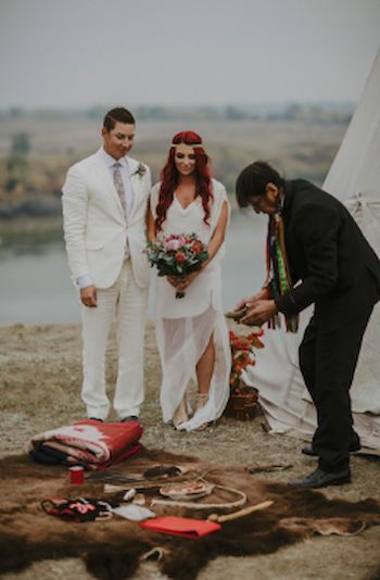 Traditional Ojibwe marriage, known as Wiidigendiwin