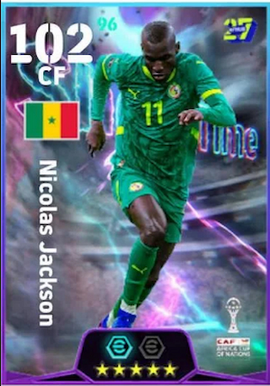 Free 102 Nicolas Jackson eFootball